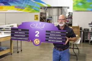 Ward Commercial Printing Services Colonial Aisle Signage client 300x200